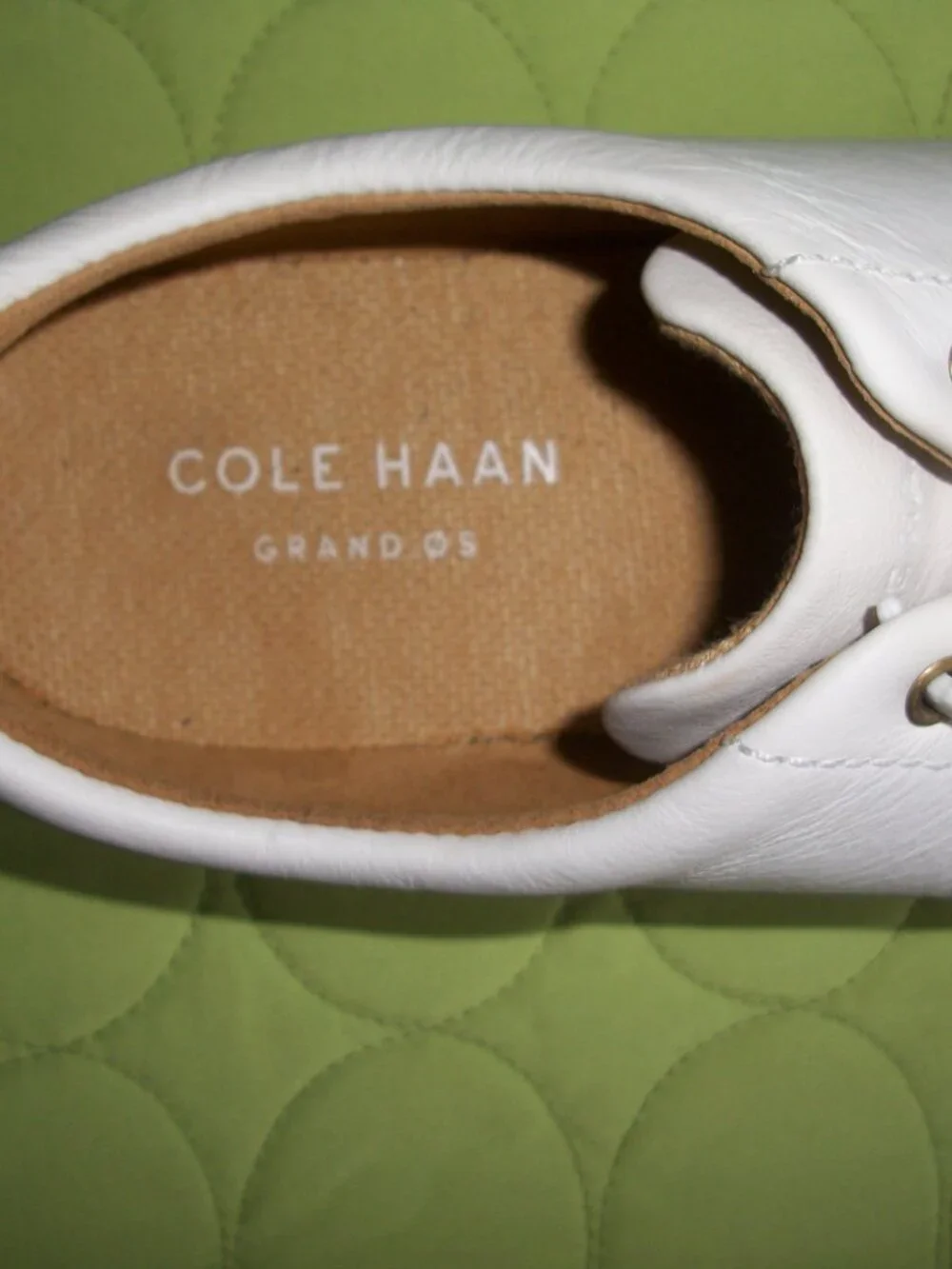Cole Haan Women's White Leather Shoes